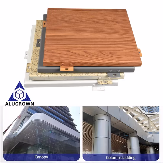 Painel de decoração único de alumínio sólido metálico para material de decoração de parede cortina
