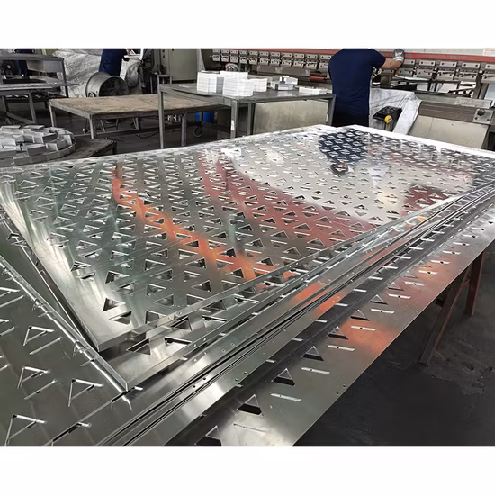 Revestimento de fachada de painel Mashrabiya de alumínio PVDF cortado a laser por painel de alumínio sólido